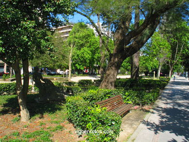 La Alameda (Plaza de Compostela) (Vigo). 