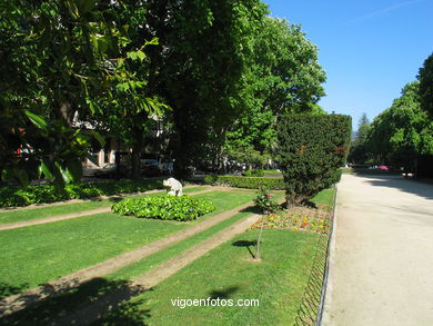 The garden of the Alameda. 