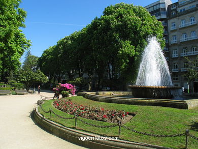 The garden of the Alameda
-  (Map location). 