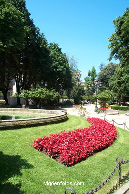 La Alameda (Plaza de Compostela) (Vigo).