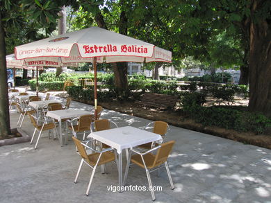 La Alameda (Plaza de Compostela) (Vigo).