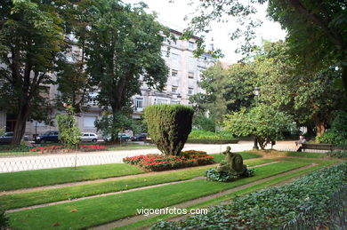 The garden of the Alameda. 