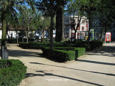 Jardines del Arenal - Jardines de Eijo Garay (Vigo). 