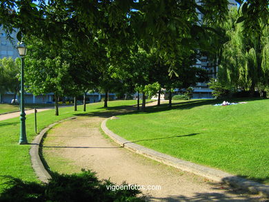 Parque de A Bouza (en Coia) (Vigo).