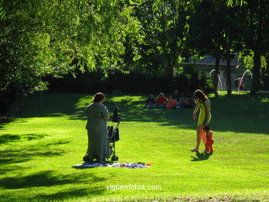 Parque de A Bouza (en Coia) (Vigo).