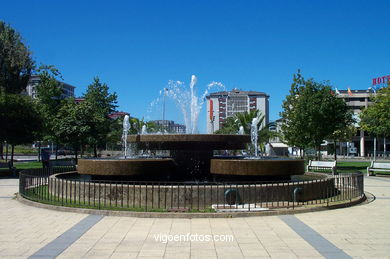 Jardines de la Avenida de Castelao (Vigo). 