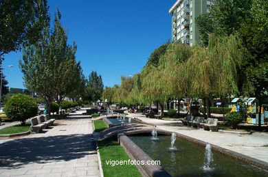 Jardines de la Avenida de Castelao (Vigo).