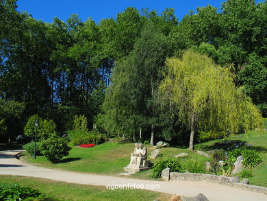 Jardines del parque de Castrelos (Vigo).