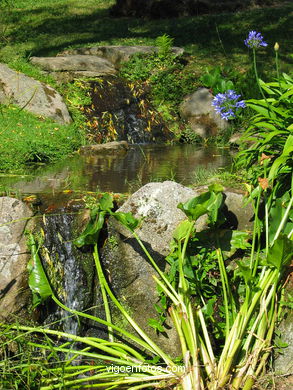 Jardines del parque de Castrelos (Vigo).