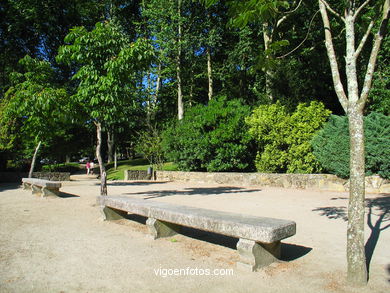 Jardines del parque de Castrelos (Vigo).