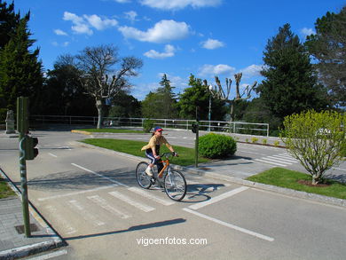 Bicycles and skate park (Vigo).