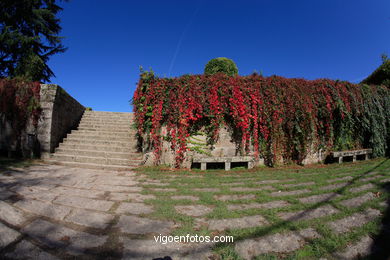 Fortaleza y murallas del antiguo Castillo del Castro (Vigo).