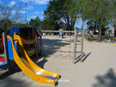 Parques infantiles del parque del Castro.