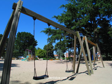 Parques infantiles del parque del Castro. 