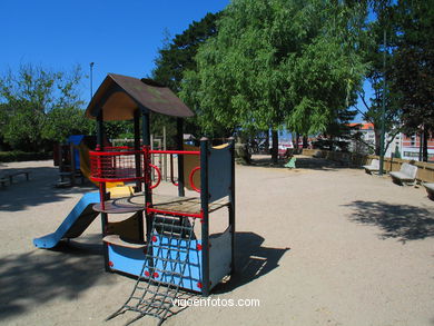 Parques infantiles del parque del Castro. 