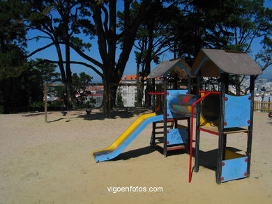 Parques infantiles del parque del Castro. 