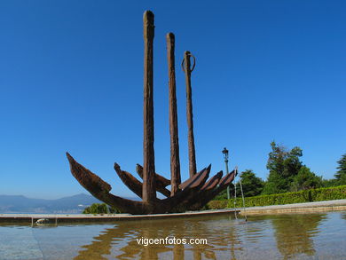 Landscapes and spots of Castro Park (Vigo)
-  (Map location). 