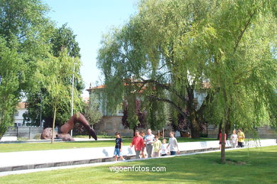 Jardines de la Plaza de la Estrella. 