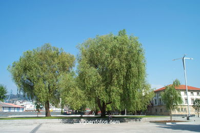 Jardines de la Plaza de la Estrella. 