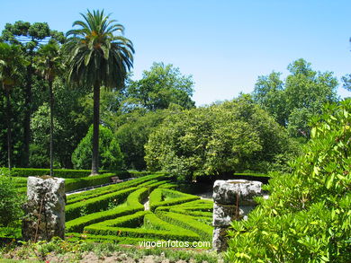 Fench garden - Pazo Qui�ones de Le�n (Vigo). 