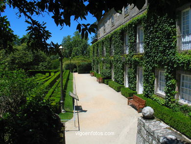 Fench garden - Pazo Qui�ones de Le�n (Vigo). 