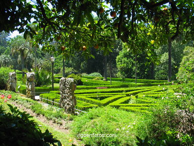 Fench garden - Pazo Qui�ones de Le�n (Vigo). 