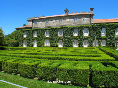 Fench garden - Pazo Qui�ones de Le�n (Vigo). 