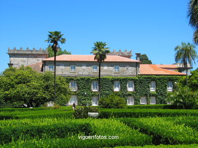 Fench garden - Pazo Qui�ones de Le�n (Vigo). 