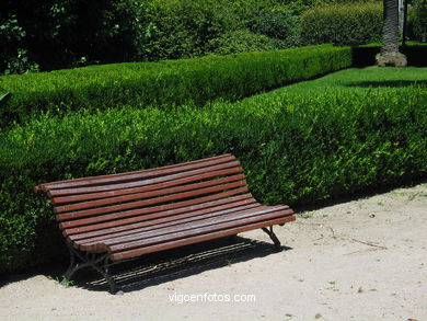 Fench garden - Pazo Qui�ones de Le�n (Vigo). 
