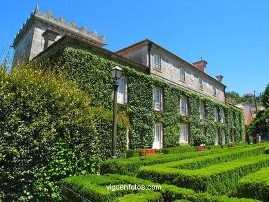 Fench garden - Pazo Qui�ones de Le�n (Vigo). 