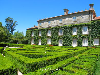 Fench garden - Pazo Qui�ones de Le�n (Vigo). 