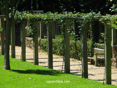 Jardín inglés del Museo-Pazo Quiñones de León (Vigo).