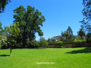 Jardín inglés del Museo-Pazo Quiñones de León (Vigo).