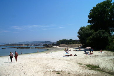 Playa de Santa Baia. 