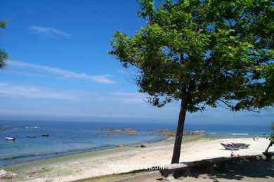 Calzoa (as barcas) beach. 