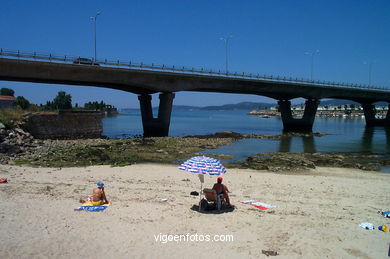 Carril, fontoura and Adro beach.