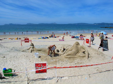 La playa de Samil
(Samil y Argazada)
. 