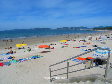 La playa de Samil. 
