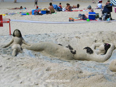 Samil beach. 