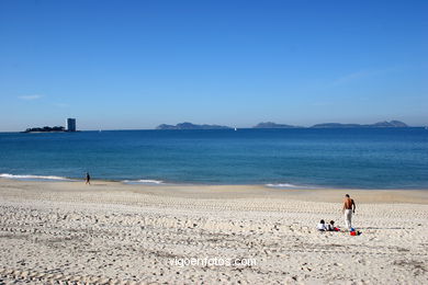 La playa de Samil
(Samil y Argazada)
. 