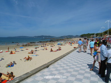 Paseo de la playa de Samil. 