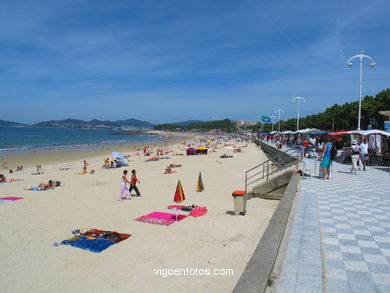 Paseo de la playa de Samil. 