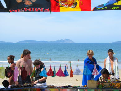 Paseo de la playa de Samil. 