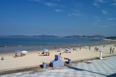 Paseo de la playa de Samil. 