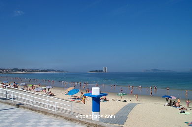 Paseo de la playa de Samil. 