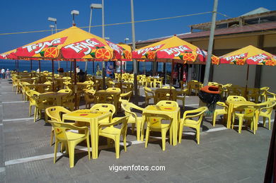Paseo de la playa de Samil. 
