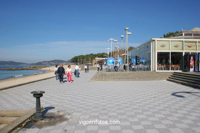 Paseo de la playa de Samil. 