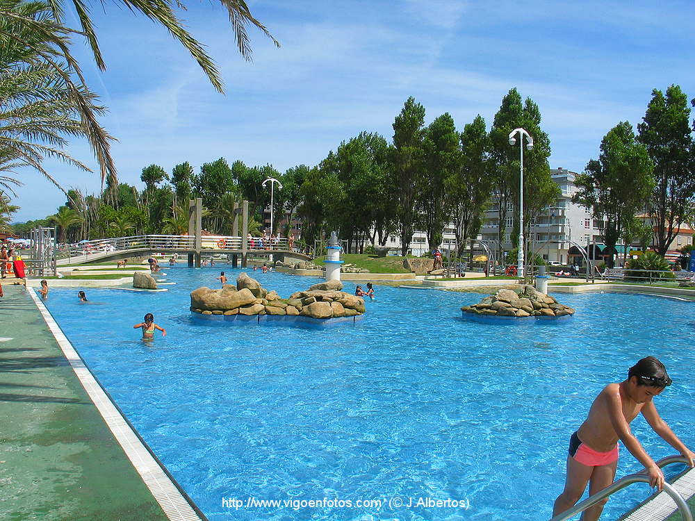 PHOTOS OF OPENAIR SWIMMING POOL SAMIL BEACH VIGO SPAIN VIGO