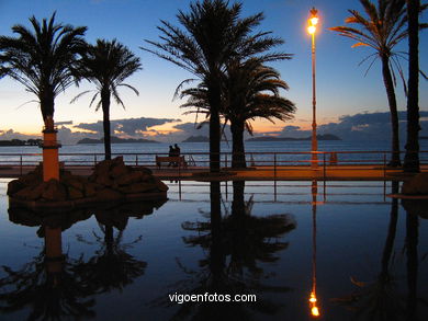 Sunset in samil beach
(Samil and Argazada )
. 
