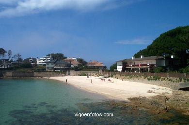 Playa de Toralla. 